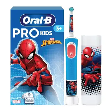 Oral b pro kids 3+ toothbrush spiderman