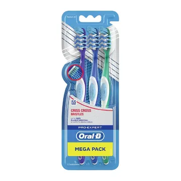 Oral b pro-expert extra soft criss cross triple pack