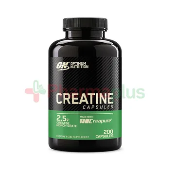 Optimum nutrition creatine 2500mg capsules 200s