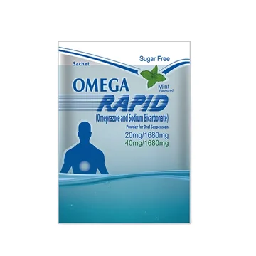 Omega rapid 20mg satchets 10's