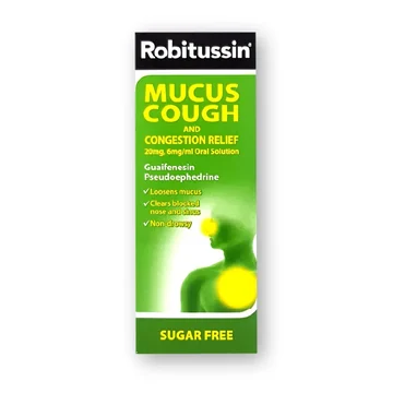 Robitussin mucus cough and congestion releif 100ml
