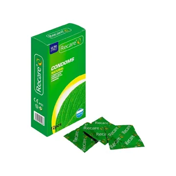 Recare condoms ultra thin mint 12's