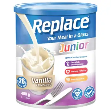 Replace junior vanilla 400g