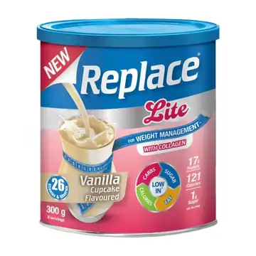 Replace lite vanilla 300g