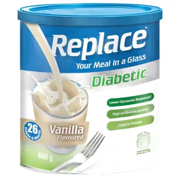 Replace diabetic vanilla 400g
