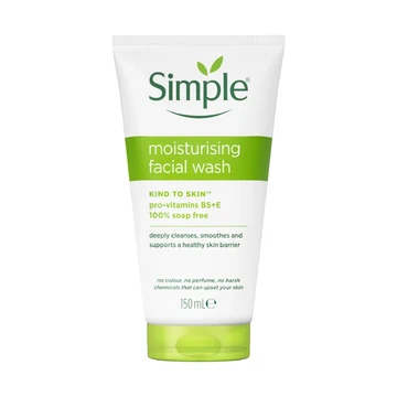Simple kts moisturizing facial wash 150ml thumbnail 1