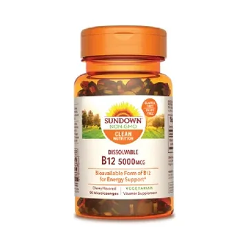 Sundown vitamin b12 5000mcg 90`s