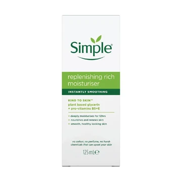 Simple replenishing rich moist.125ml