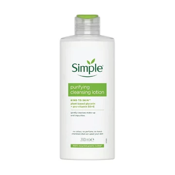 Simple kts purufying cleans. Lotion 200ml