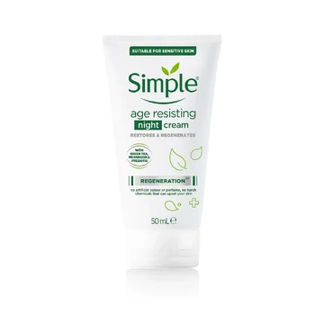 Simple age resisting night cream 50ml thumbnail 1