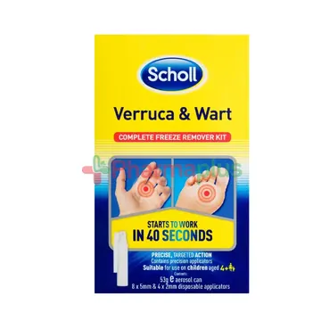 Scholl verruca and wart freeze removal kit 80mls