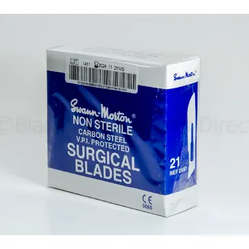 Surgical blade no 21 100`