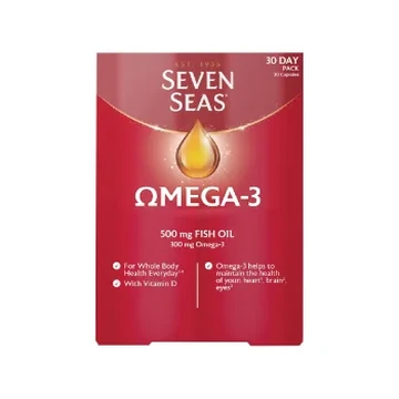 Seven seas omega 3 daily capsules 30`s