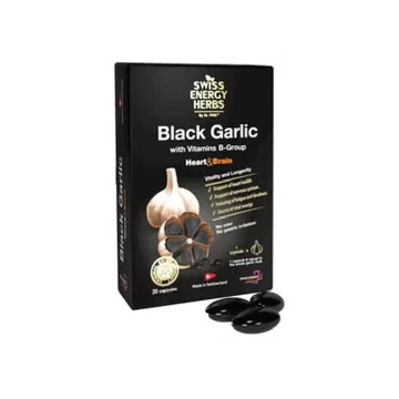 Swiss energy herbal black garlic capsules 20's