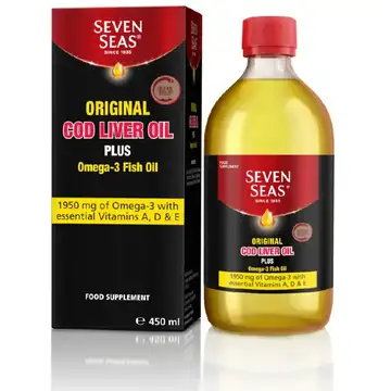 Seven seas cod liver oil liquid 450ml