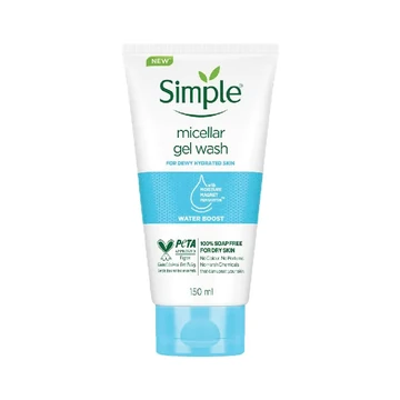 Simple micellar gelwash water boost d/s 150ml