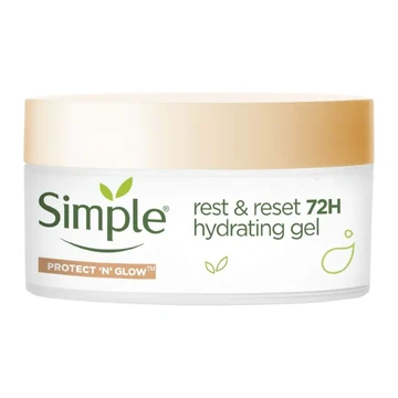 Simple rest and reset 72h hydrating gel 50ml