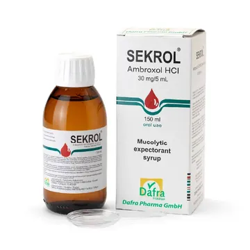 Sekrol ambroxol hcl 30/5ml syrup 150ml