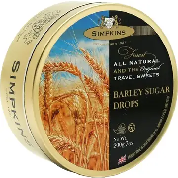 Simpkins travel sweets barley sugar drops 200g thumbnail 1