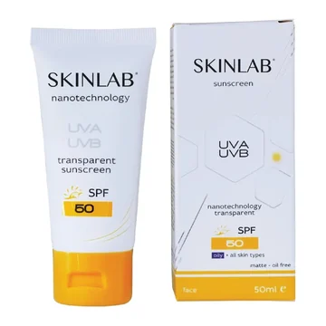 Skinlab SPF 50 transparent sunscreen 50ml