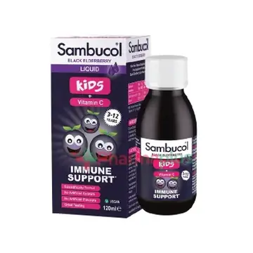 Sambucol black elderberry kids +vitamin c 120ml