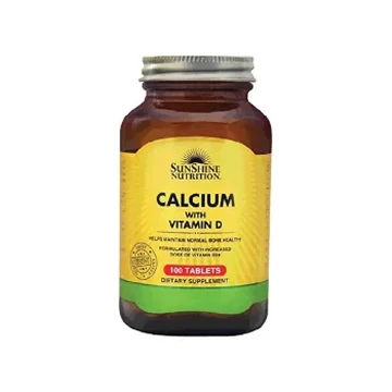 Sunshine nutrition calcium with vit d tablets 100's