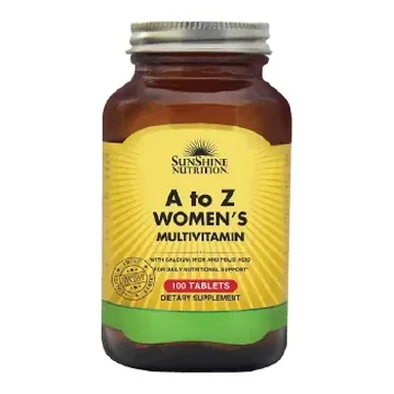 Sunshine nutrition a-z women's multivitamins 100's