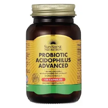 Sunshine nutrition acidophilus advanced caps 100's