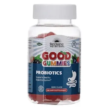 Sunshine nutrition good gummies probiotics 60's