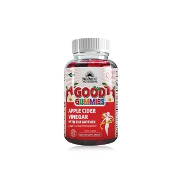 Sunshine nutrition good gummies apple cider vinegar 60's
