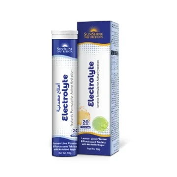 Sunshine nutrition electrolyte lemon eff tabs 20's