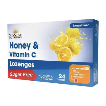 Sunshine nutrition honey & vitamin c 24's