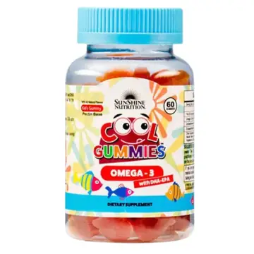 Sunshine nutrition cool gummies omega -3 60's