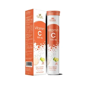 Sunshine nutrition vitamin c 1000mg eff tabs 20's