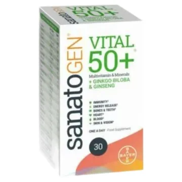 Sanatogen vital 50+ tablets 30's
