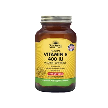 Sunshine vitamin e 400iu softgels 100's