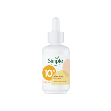 Simple 10% vitamins c+e+f booster serum 30ml