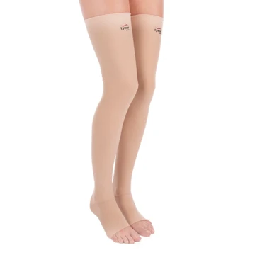 Tynor compression stockings mid thigh-medium pair classic