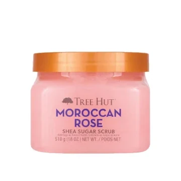 Tree hut moroccan rose shea sugar scrub 510g