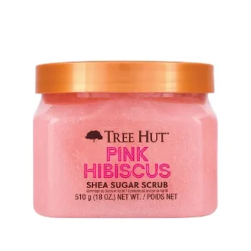 Tree hut pink hibiscus shea sugar scrub 510g