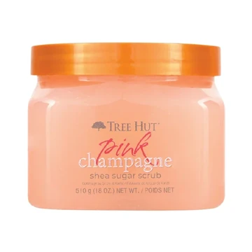 Tree hut pink champagne shea sugar scrub 510gm