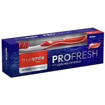Truesmile toothpaste 100ml & toothbrush intense