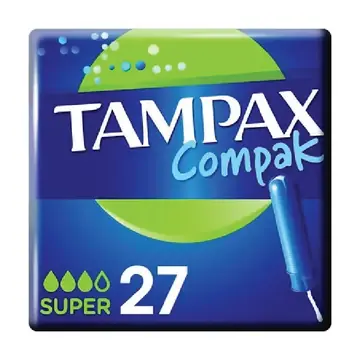 Tampax compak super 27's