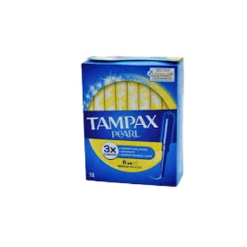 Tampax pearl regular 18's