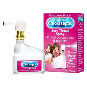 Ultra chloraseptic blackcurrant spray 15ml