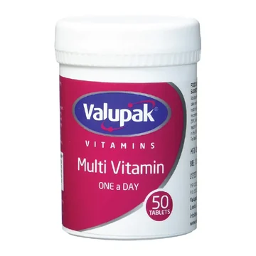 Valupak multivitamin one a day 50`s