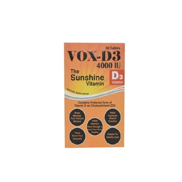 Vox d3 tablets 30s