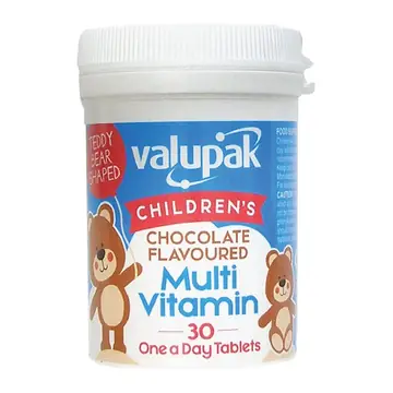 Valupak childrens multivitamin tablets 30's