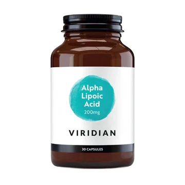 Viridian alpha lipoic acid 200mg vcapsules 30`s