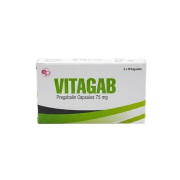 Vitagab (pregabalin) 75mg cap's 30's
